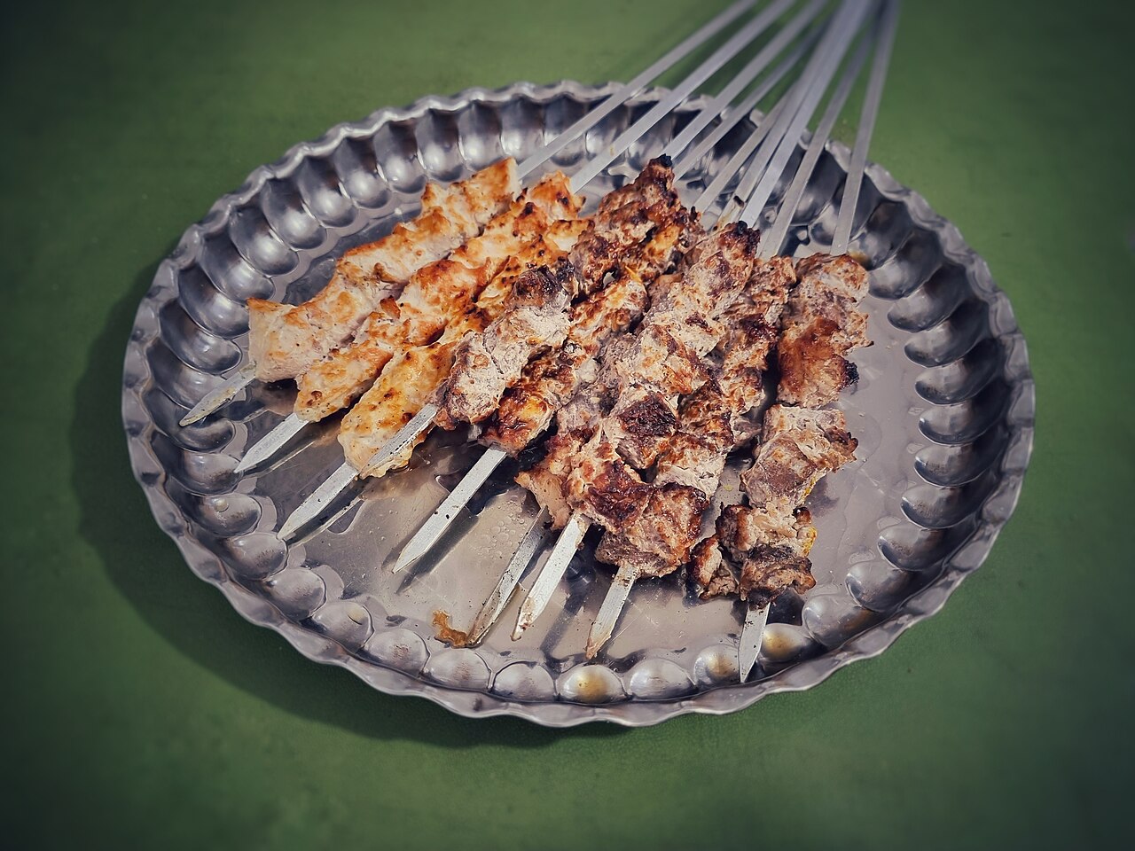 Charcoal Kebab Skewers