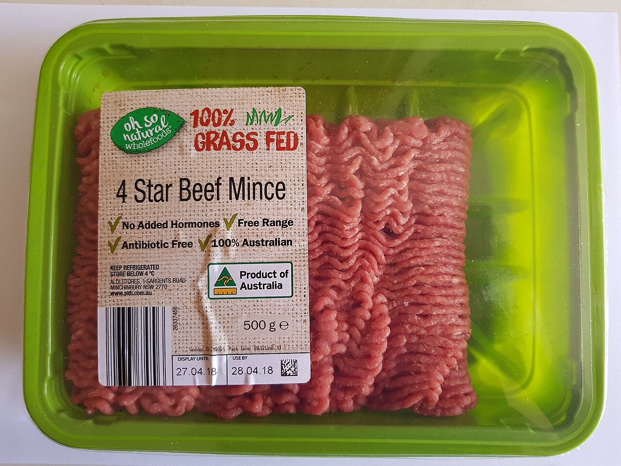 Black Angus Premium Mince