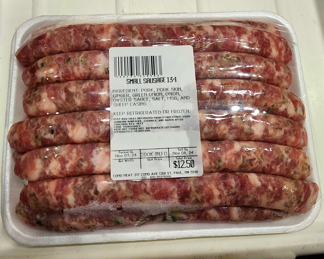 Breakfast Beef Sausages
